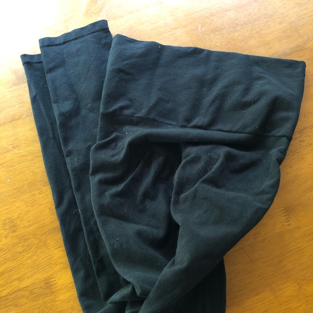 Black Spanx leggings. Never worn